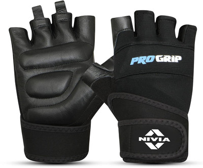 NIVIA Pro Grip-Extra Large (2024/25 model) Gym & Fitness Gloves(Black)