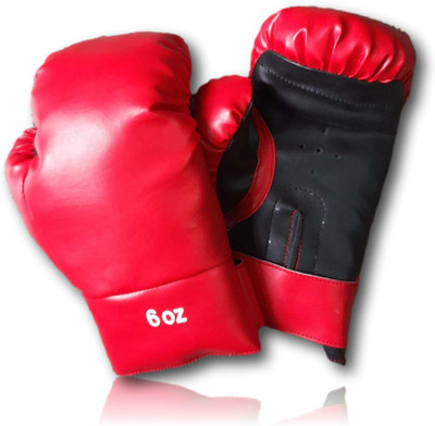 FixYou For Kids 8 years to 10 Years Age Boxing Gloves(Red)