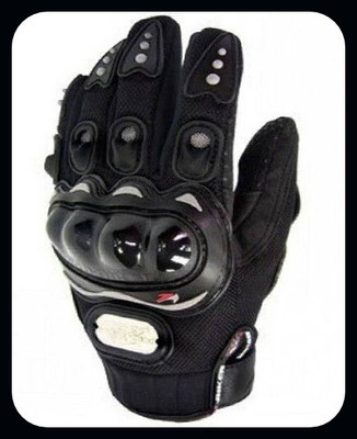 JAI SHRI RWT Pro Biker Driving Glove (M Size, Black)_ Driving Gloves(Black)