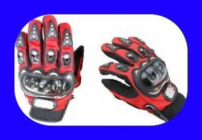 meenu arts New Premium Pro Biker Riding Gloves_437 Driving Gloves(Red)