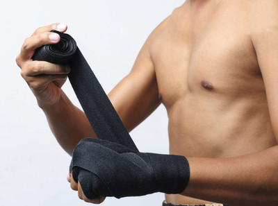 Goness Oripower 1 Pair of Boxing Punchng Hand Wraps Black 3 Meters Boxing Hand Wrap(300 cm)