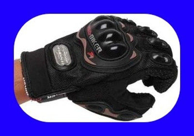 meenu arts New Premium Pro Biker Riding Gloves_48 Driving Gloves(Black)