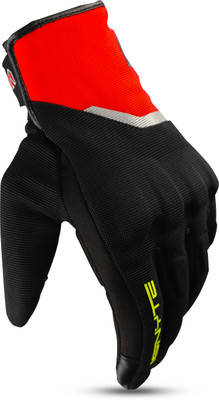 Ignyte Aqua Full Finger Waterproof Bike Riding Gloves with Touch Screen Sensitivity Riding Gloves(Red)
