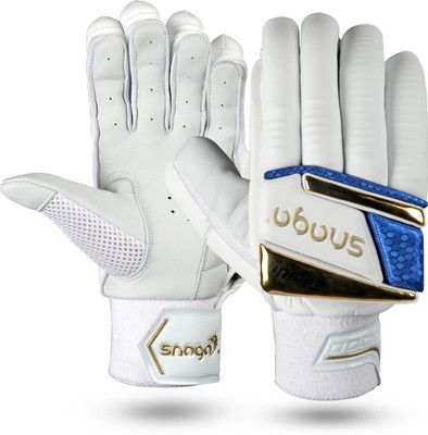 Snaga Batting Gloves Youth Batting Gloves(White)