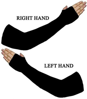 Lumicub Arm Sleeves for Men and Women Sun UV Protection Riding Gloves Driving Gloves(Black)