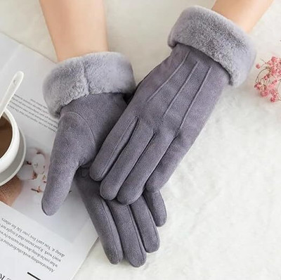 xlent mh in winter gloves Baseball Gloves(Grey)