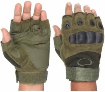 Fitness Scout Durable, Flexible, and Breathable Biker Riding Gloves Riding Gloves(Green)