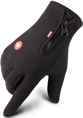GymWar Winter Gloves, Gloves for Cold Weather, Warm Gloves for Men Women Driving Gloves(Black)