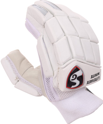 SG LITEVATE white Batting Gloves(Multicolor)