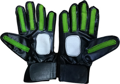 Garg Enterprises FOOTBALL GOAL KEEPING GLOVES LEATHER Goalkeeping Gloves(Multicolor)