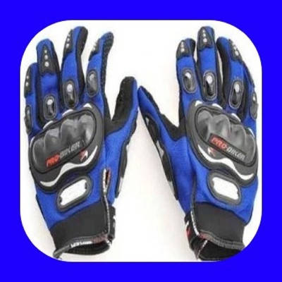 meenu arts New Premium Pro Biker Riding Gloves_749 Driving Gloves(Blue)