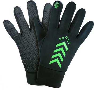zaysoo Waterproof Winter Outdoor Gloves Athletic Touch Screen Gloves Riding Gloves(Green)