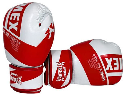 XtremeX X-Series Premium Boxing Gloves, Training Gloves for Boxing (Red, 10oz) Boxing Gloves(Red)