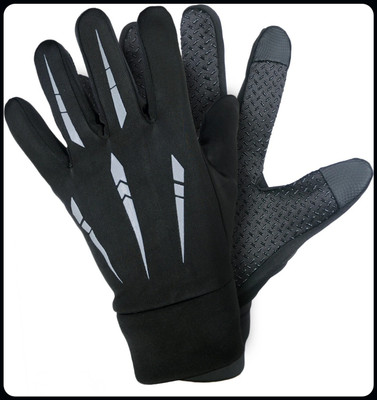 JAI SHRI Waterproof Winter Outdoor, Athletic Touch Screen & Riding GlovesGREY_ Riding Gloves(Grey)