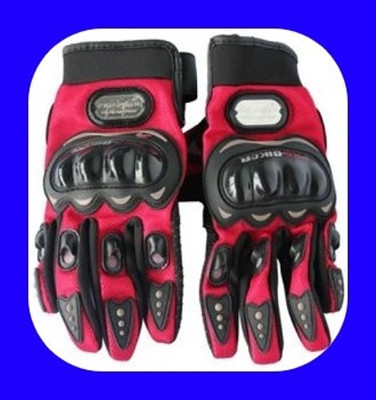 meenu arts New Premium Pro Biker Riding Gloves_118 Driving Gloves(Red)