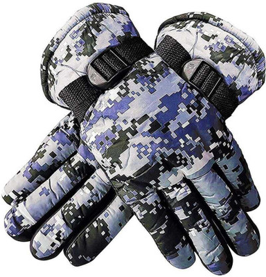 valdez Checkmate-Gloves-Blue-2(FKSL007 Driving Gloves(Multicolor)