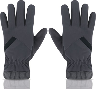 Aseenaa Full Hand (Sports) Gloves for Bike Riding Gym/Hiking/Cycling/Travelling/Camping Driving Gloves(Grey)