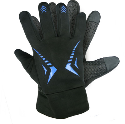 zaysoo Waterproof Winter Outdoor Gloves Athletic Touch Screen Gloves Riding Gloves BLUE Riding Gloves(Blue)