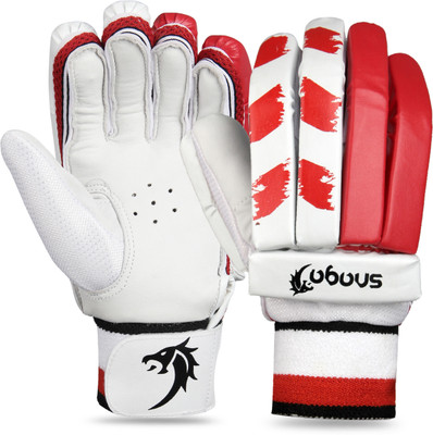 Snaga School 2.0 Reloaded Cricket Batting Gloves Red Size Youth Batting Gloves(Red)