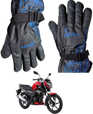 aksmit esigner Winter Gloves Riding Gloves(Blue)