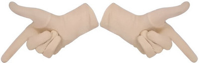LEVOT Sun Protection Summer Cotton Cricket Riding Hand Gloves for Men & Women Riding Gloves(Beige)