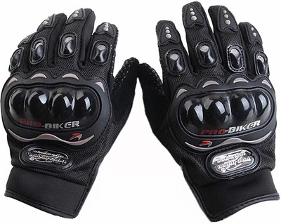 rk son Pro Biker Shockproof Foam Padded Riding MNEWFOR RIDER Gym & Fitness Gloves(Black)