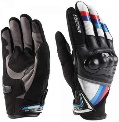 MBG MASONTEX-BLUR-RED Riding Gloves(Blue, Red)