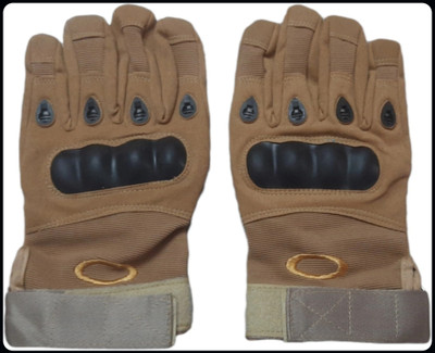 JAI SHRI Tactical Military Hard Soft Army Combat BEIGE_ Riding Gloves(Beige)