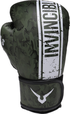 Invincible Commando Tejas Training Gloves - 8OZ Boxing Gloves(Brown)