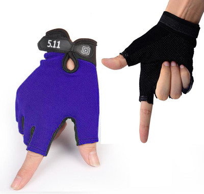 Leosportz Motocross BREATHABLE FABRIC RIDING GLOVES FOR RIDERS,BIKERS Riding Gloves(Blue)