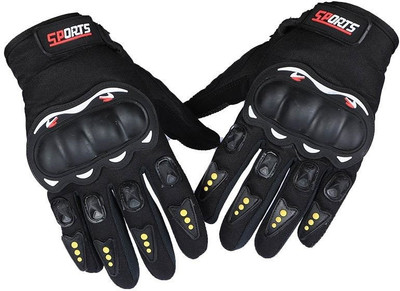 VOYARGE Full finger motorcycle gloves for men, outdoor accessories-X3 Riding Gloves(Black)