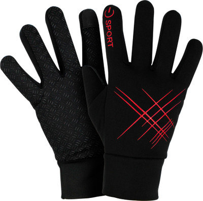 zaysoo Protective Touchscreen Racing, Riding Gloves Riding Gloves(Red)