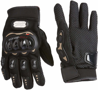 Probiker Full Riding/Driving/Cycling Sports Gloves/Riding -AKZ2468 Riding Gloves(Black)