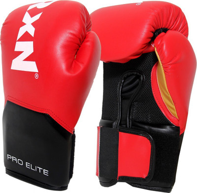 RXN Pro Elite Punching Gloves for Professional Bag Workouts Boxing Gloves(Red)