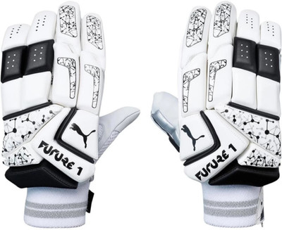 PUMA Future 20.1-Mens(17+)RH Batting Gloves(White, Black, Gold)
