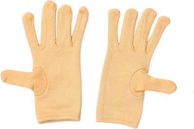 Okara Sun Rays Protection Cotton Hand Gloves For Summer (Pack Of 1) Driving Gloves(Beige)
