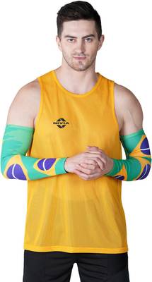 NIVIA Country-Brazil Arm Sleeve For Men Cycling Gloves