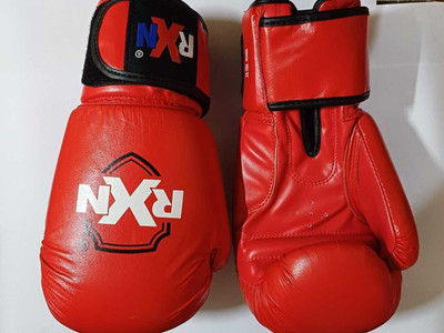 RXN AMEATURE BOXING GLOVES 12OZ Boxing Gloves(Red, Blue)