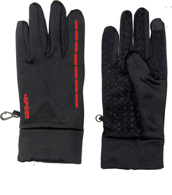 Aadikart Waterproof Outdoor Athletic Touch Screen Men & Women XL Riding Gloves(Red)
