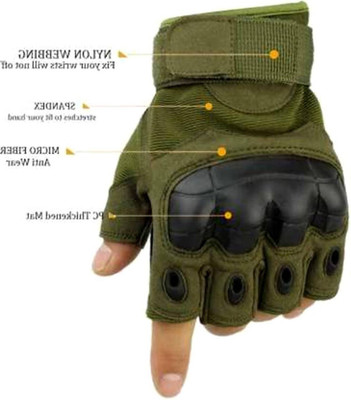 Creeknest Gym fitness sports gloves 95 Gym & Fitness Gloves(Green)