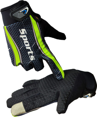 uRock Biker Hand Gloves For Riding Bikes/Motorcycles/Cycles/Sports Gloves Riding Gloves(Green)