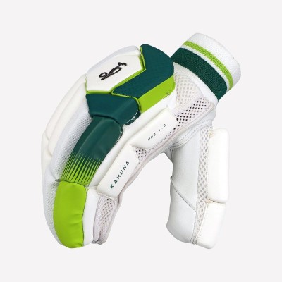 KOOKABURRA KAHUNA PRO 1.O-Mens(17+)RH Batting Gloves(White Green)