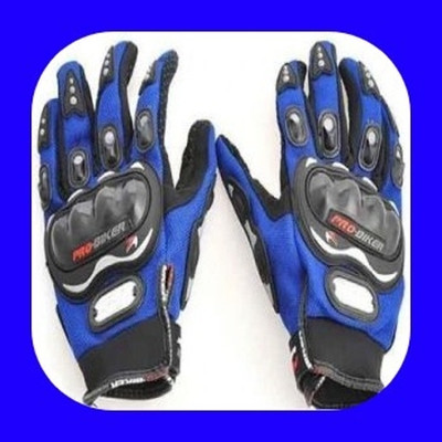 meenu arts New Premium Pro Biker Riding Gloves_151 Driving Gloves(Blue)