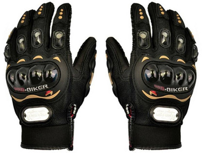Zepto Large Riding Gloves(Black and Red)