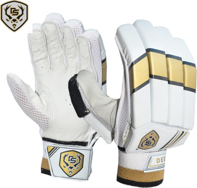 D S SPORTS DS Sports MaxX Pro GOLDEN Batting Gloves(Gold, White, Black)