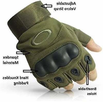 Creeknest Gym fitness sports gloves 183 Gym & Fitness Gloves(Green)