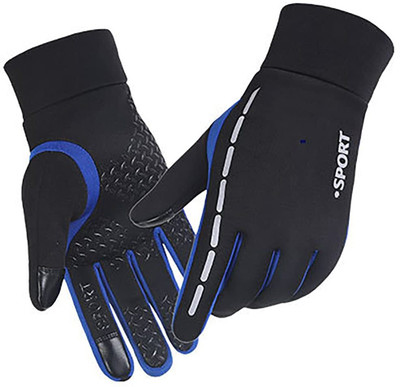 uRock Riding/Driving/Cycling Sports Gloves/Riding Gear Riding Gloves(Blue)