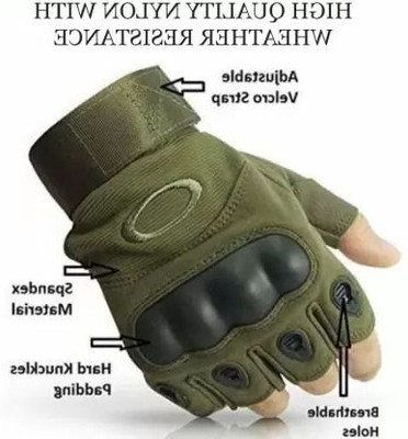 Creeknest Gym fitness sports gloves 155 Gym & Fitness Gloves(Green)