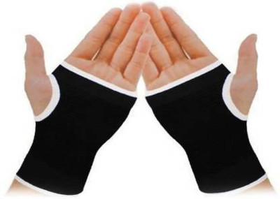 HOC Cool Biker Motocross Stretchable Gloves Driving Gloves(Black)