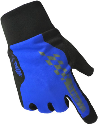 DreamPalace India Full Finger Biking,Riding Gloves with Touch Screen PAD Riding Gloves(Blue)